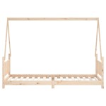 vidaXL Cadru de pat pentru copii, 80x200 cm, lemn masiv de pin vidaXL Cadru de pat pentru copii, 80x200 cm, lemn masiv de pin