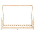 vidaXL Cadru de pat pentru copii, 90x190 cm, lemn masiv de pin vidaXL Cadru de pat pentru copii, 90x190 cm, lemn masiv de pin