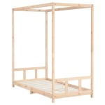 vidaXL Cadru de pat pentru copii, 90x190 cm, lemn masiv de pin vidaXL Cadru de pat pentru copii, 90x190 cm, lemn masiv de pin