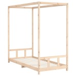 vidaXL Cadru pat pentru copii, 90x200 cm, lemn masiv de pin vidaXL Cadru pat pentru copii, 90x200 cm, lemn masiv de pin