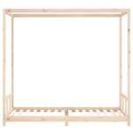 vidaXL Cadru pat pentru copii, 90x200 cm, lemn masiv de pin vidaXL Cadru pat pentru copii, 90x200 cm, lemn masiv de pin