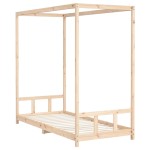 vidaXL Cadru pat pentru copii, 90x200 cm, lemn masiv de pin vidaXL Cadru pat pentru copii, 90x200 cm, lemn masiv de pin