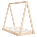 vidaXL Cadru de pat pentru copii, 70x140 cm, lemn masiv de pin vidaXL Cadru de pat pentru copii, 70x140 cm, lemn masiv de pin