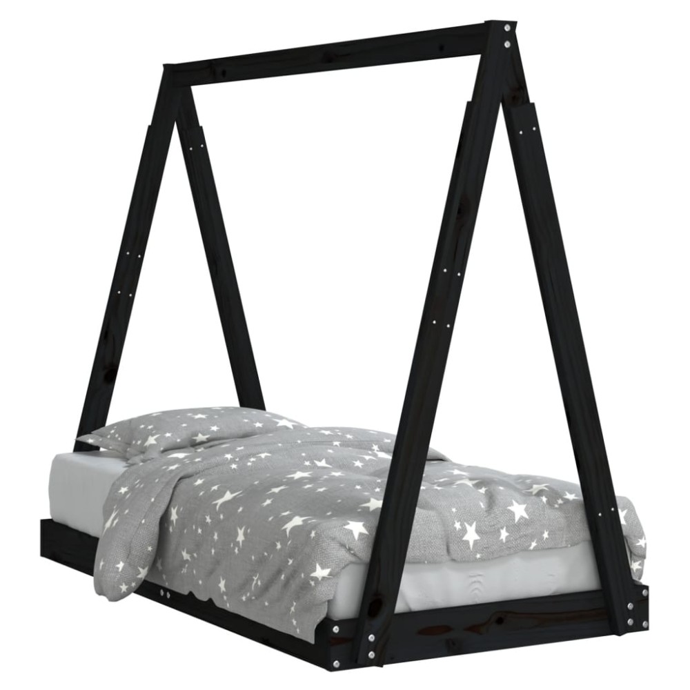 vidaXL Cadru de pat pentru copii, 70x140 cm, lemn masiv de pin