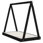 vidaXL Cadru de pat pentru copii, 70x140 cm, lemn masiv de pin vidaXL Cadru de pat pentru copii, 70x140 cm, lemn masiv de pin