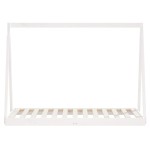 vidaXL Cadru de pat pentru copii, 80x160 cm, lemn masiv de pin vidaXL Cadru de pat pentru copii, 80x160 cm, lemn masiv de pin