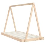 vidaXL Cadru de pat pentru copii, 90x190 cm, lemn masiv de pin