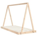 vidaXL Cadru pat pentru copii, 90x200 cm, lemn masiv de pin vidaXL Cadru pat pentru copii, 90x200 cm, lemn masiv de pin