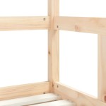 vidaXL Cadru de pat pentru copii, 70x140 cm, lemn masiv de pin vidaXL Cadru de pat pentru copii, 70x140 cm, lemn masiv de pin