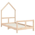 vidaXL Cadru de pat pentru copii, 80x160 cm, lemn masiv de pin vidaXL Cadru de pat pentru copii, 80x160 cm, lemn masiv de pin