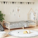 vidaXL Cadru de pat pentru copii, 90x190 cm, lemn masiv de pin vidaXL Cadru de pat pentru copii, 90x190 cm, lemn masiv de pin
