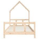 vidaXL Cadru de pat pentru copii, 90x190 cm, lemn masiv de pin vidaXL Cadru de pat pentru copii, 90x190 cm, lemn masiv de pin