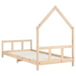 vidaXL Cadru de pat pentru copii, 90x190 cm, lemn masiv de pin vidaXL Cadru de pat pentru copii, 90x190 cm, lemn masiv de pin