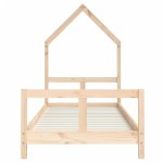 vidaXL Cadru de pat pentru copii, 80x200 cm, lemn masiv de pin vidaXL Cadru de pat pentru copii, 80x200 cm, lemn masiv de pin