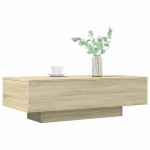 vidaXL Măsuță de cafea, stejar sonoma, 100x49,5x31 cm, lemn prelucrat vidaXL Măsuță de cafea, stejar sonoma, 100x49,5x31 cm, lemn prelucrat