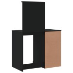 vidaXL Masă de toaletă cu LED-uri, negru, 90x42x132,5 cm vidaXL Masă de toaletă cu LED-uri, negru, 90x42x132,5 cm