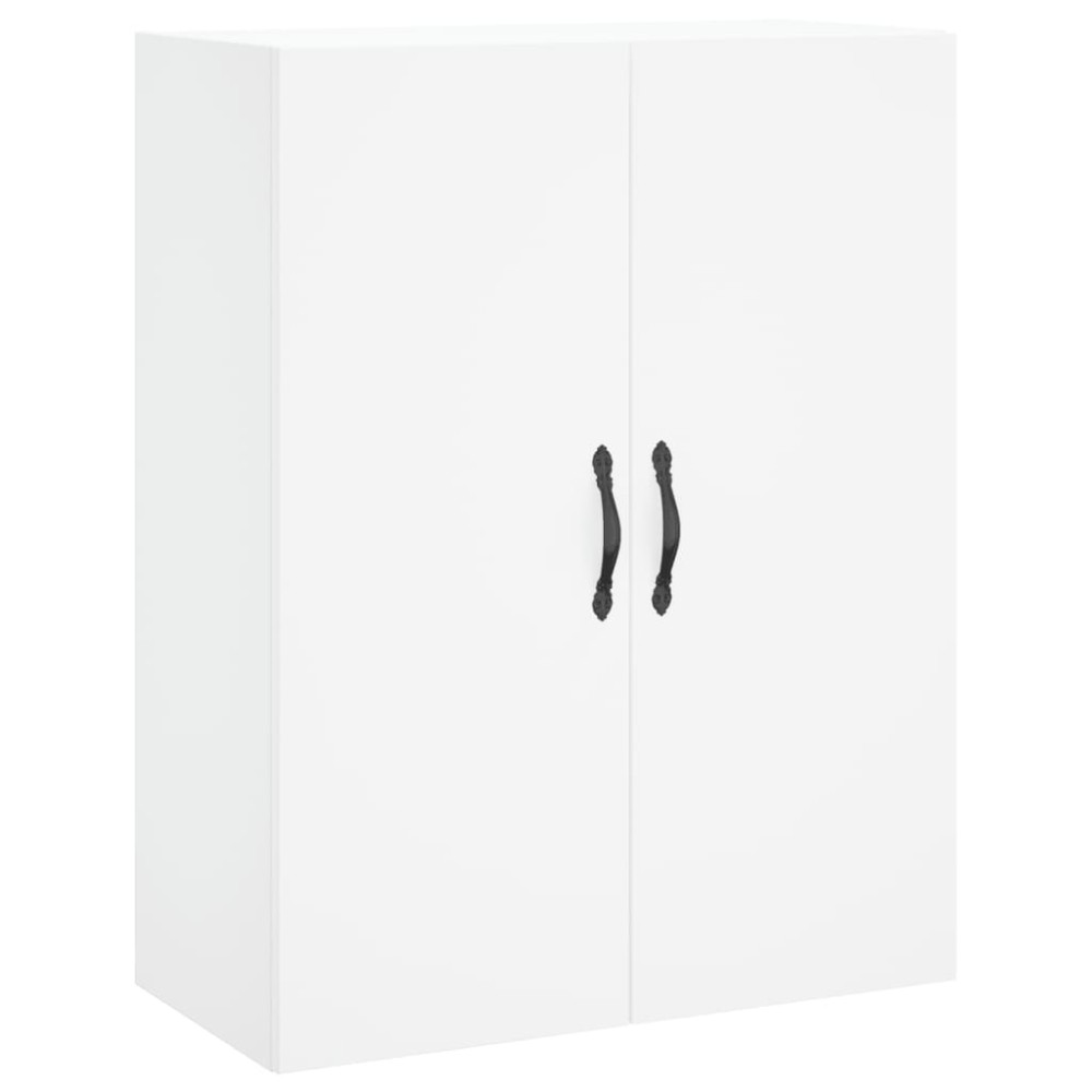 vidaXL Dulap montat pe perete, alb, 69,5x34x90 cm, lemn prelucrat