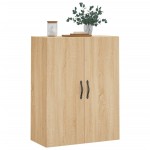 vidaXL Dulap TV pe perete stejar sonoma, 69,5x34x90 cm, lemn prelucrat