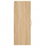 vidaXL Dulap de perete, stejar sonoma, 34,5x34x90 cm, lemn prelucrat