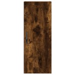 vidaXL Dulap de perete, stejar fumuriu, 34,5x34x90 cm, lemn prelucrat