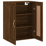 vidaXL Dulap pe perete, stejar maro, 69,5x34x90 cm, lemn prelucrat vidaXL Dulap pe perete, stejar maro, 69,5x34x90 cm, lemn prelucrat