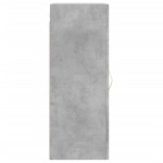 vidaXL Dulap de perete, gri beton, 34,5x34x90 cm, lemn prelucrat