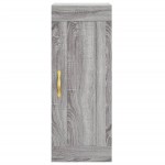 vidaXL Dulap de perete, gri sonoma, 34,5x34x90 cm, lemn prelucrat vidaXL Dulap de perete, gri sonoma, 34,5x34x90 cm, lemn prelucrat