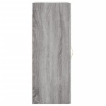 vidaXL Dulap de perete, gri sonoma, 34,5x34x90 cm, lemn prelucrat vidaXL Dulap de perete, gri sonoma, 34,5x34x90 cm, lemn prelucrat
