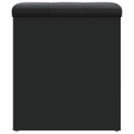 vidaXL Bancă de pantofi, negru, 42x42x45 cm, lemn prelucrat vidaXL Bancă de pantofi, negru, 42x42x45 cm, lemn prelucrat