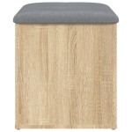 vidaXL Bancă de depozitare, stejar sonoma, 42x42x45 cm, lemn prelucrat vidaXL Bancă de depozitare, stejar sonoma, 42x42x45 cm, lemn prelucrat