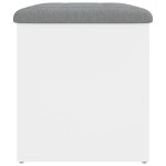 vidaXL Bancă de depozitare, alb , 62x42x45 cm, lemn prelucrat vidaXL Bancă de depozitare, alb , 62x42x45 cm, lemn prelucrat