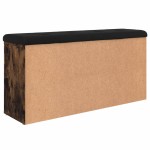 vidaXL Bancă de pantofi, stejar fumuriu, 102x32x50 cm, lemn prelucrat