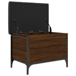 vidaXL Bancă de depozitare, stejar maro, 62x42x45 cm, lemn prelucrat vidaXL Bancă de depozitare, stejar maro, 62x42x45 cm, lemn prelucrat