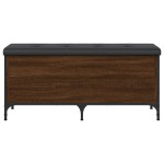 vidaXL Bancă de depozitare, stejar maro, 102x42x45 cm, lemn prelucrat