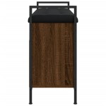 vidaXL Bancă de pantofi, stejar maro, 85,5x32x57,5 cm, lemn prelucrat