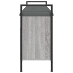 vidaXL Bancă de pantofi, gri sonoma, 105,5x32x57,5 cm, lemn prelucrat vidaXL Bancă de pantofi, gri sonoma, 105,5x32x57,5 cm, lemn prelucrat