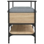 vidaXL Bancă pentru pantofi stejar sonoma 85,5x42x57,5 cm