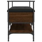 vidaXL Bancă de pantofi, stejar maro, 85,5x42x57,5 cm, lemn prelucrat
