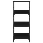 vidaXL Bibliotecă, negru, 50x33x117,5 cm, lemn prelucrat vidaXL Bibliotecă, negru, 50x33x117,5 cm, lemn prelucrat