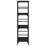 vidaXL Bibliotecă, negru, 50x33x117,5 cm, lemn prelucrat vidaXL Bibliotecă, negru, 50x33x117,5 cm, lemn prelucrat