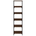 vidaXL Bibliotecă, stejar maro, 50x33x188,5 cm, lemn prelucrat vidaXL Bibliotecă, stejar maro, 50x33x188,5 cm, lemn prelucrat