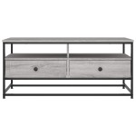 vidaXL Măsuță de cafea, gri sonoma, 100x51x45 cm, lemn compozit