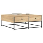 vidaXL Măsuță de cafea stejar sonoma 100x99x40 cm lemn prelucrat vidaXL Măsuță de cafea stejar sonoma 100x99x40 cm lemn prelucrat