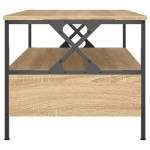 vidaXL Măsuță de cafea, stejar sonoma, 100x51x45 cm, lemn prelucrat vidaXL Măsuță de cafea, stejar sonoma, 100x51x45 cm, lemn prelucrat