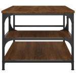 vidaXL Măsuță de cafea, stejar maro, 90x49x40 cm, lemn prelucrat vidaXL Măsuță de cafea, stejar maro, 90x49x40 cm, lemn prelucrat