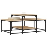 vidaXL Măsuță de cafea, stejar sonoma, 102x60x45 cm, lemn prelucrat vidaXL Măsuță de cafea, stejar sonoma, 102x60x45 cm, lemn prelucrat