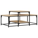 vidaXL Măsuță de cafea, stejar sonoma, 102x60x45 cm, lemn prelucrat vidaXL Măsuță de cafea, stejar sonoma, 102x60x45 cm, lemn prelucrat
