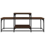 vidaXL Măsuță de cafea, stejar maro, 102x60x45 cm, lemn prelucrat vidaXL Măsuță de cafea, stejar maro, 102x60x45 cm, lemn prelucrat