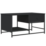 vidaXL Măsuță de cafea, negru, 85,5x51x45 cm, lemn prelucrat vidaXL Măsuță de cafea, negru, 85,5x51x45 cm, lemn prelucrat