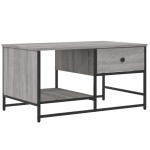 vidaXL Măsuță de cafea, gri sonoma, 85,5x51x45 cm, lemn prelucrat vidaXL Măsuță de cafea, gri sonoma, 85,5x51x45 cm, lemn prelucrat